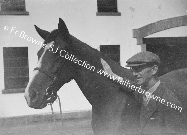 KILLEEN CASTLE   LORD FINGAL WITH HORSE